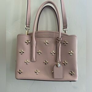 Kate Spade Margaux spade stud medium satchel